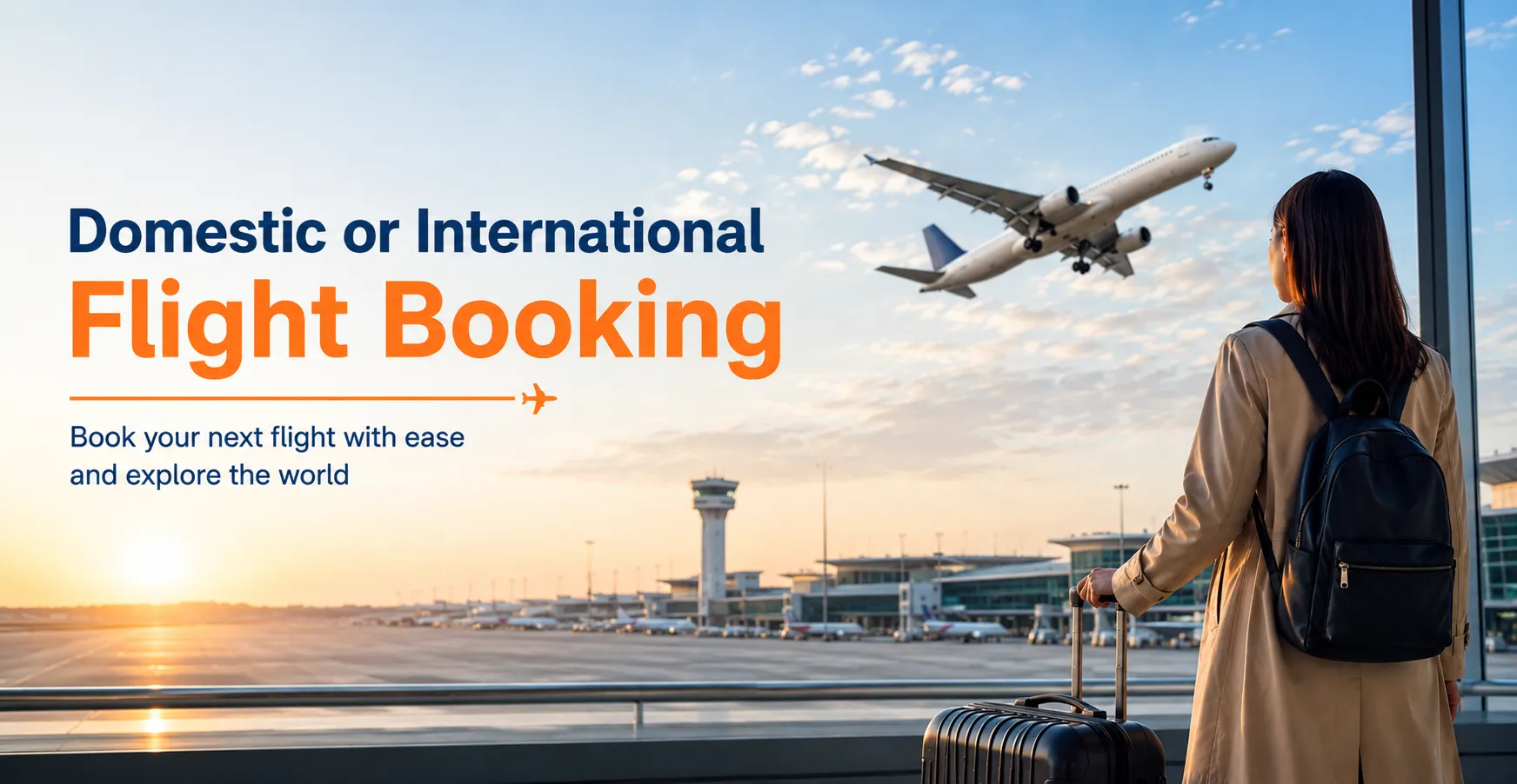 Domestic & International Flight Booking
